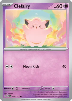 Clefairy Energy 74