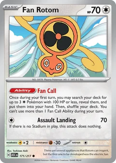 Fan Rotom Energy 171