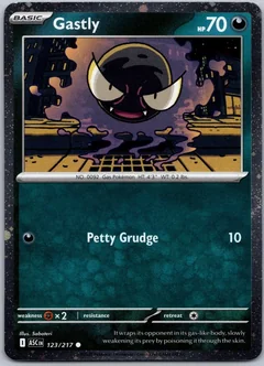 Gastly Cosmos Holo 123