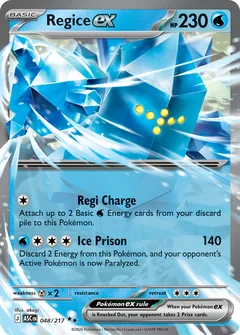 Regice Ex 48