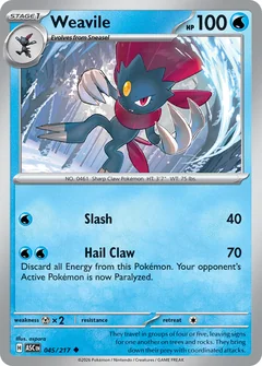 Weavile Energy 45