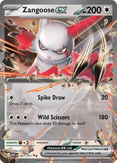Zangoose Ex 167