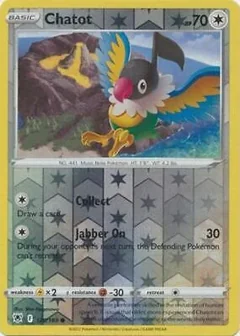 Chatot Reverse Holo 129