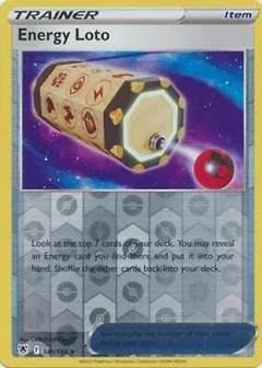 Energy Loto Reverse Holo 140
