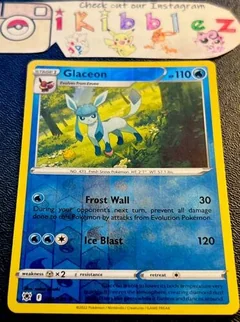 Glaceon Reverse Holo 38