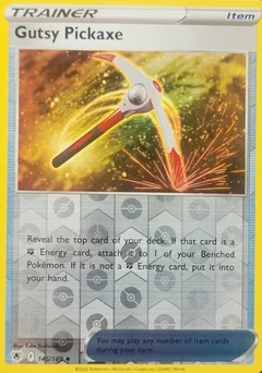 Gutsy Pickaxe Reverse Holo 145