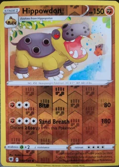 Hippowdon Reverse Holo 80