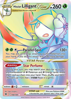 Hisuian Lilligant Vstar 190