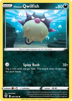 Hisuian Qwilfish 89