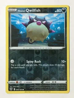 Hisuian Qwilfish Reverse Holo 89