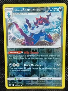 Hisuian Samurott Reverse Holo 100