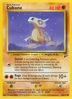 Cubone 70
