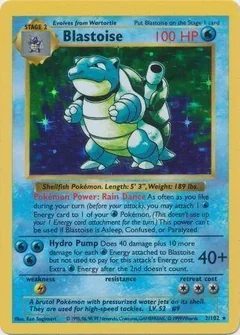Blastoise Shadowless 2