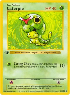 Caterpie 1St Edition 45