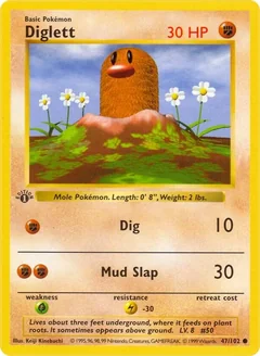 Diglett 1St Edition 47