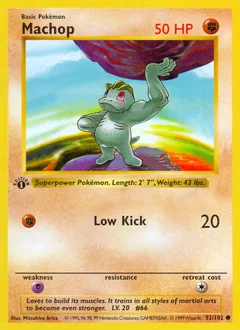 Machop Trainer Deck A 52
