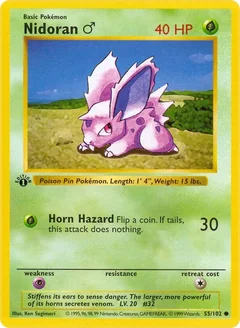 Nidoran 1St Edition 55