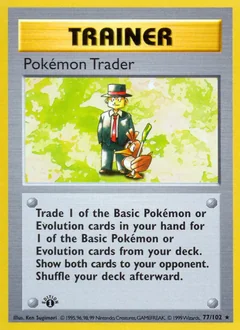 Pokemon Trader 1St Edition 77