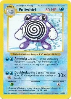 Poliwhirl Shadowless 38