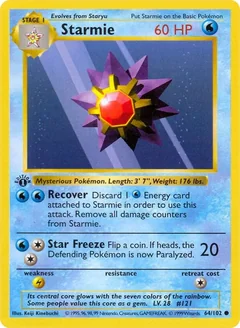 Starmie 1St Edition 64