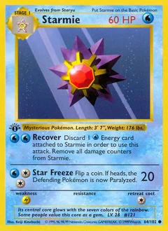 Starmie Trainer Deck B 64
