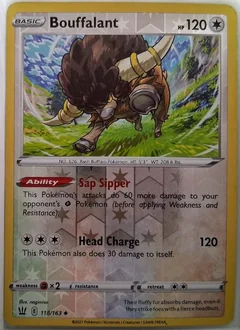 Bouffalant Reverse Holo 118