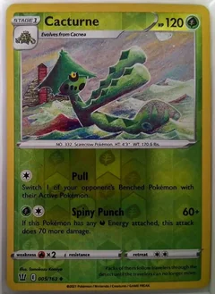 Cacturne Reverse Holo 5