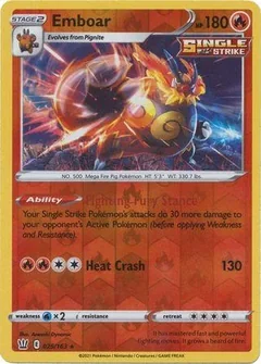 Emboar Reverse Holo 25
