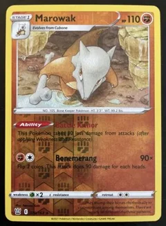 Marowak Reverse Holo 70