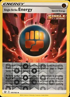 Single Strike Energy Reverse Holo 141