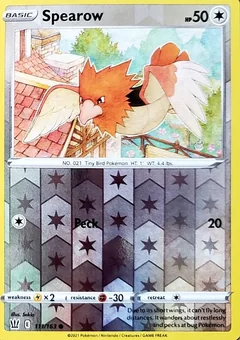 Spearow Reverse Holo 111
