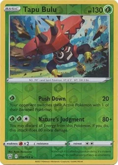 Tapu Bulu Reverse Holo 16