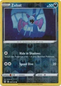 Zubat Reverse Holo 89
