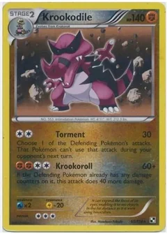 Krookodile Reverse Holo 65