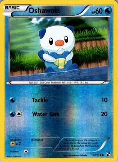 Oshawott Reverse Holo 27
