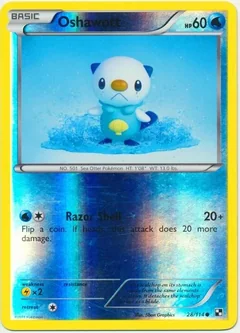 Oshawott Reverse Holo 28