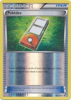 Pokedex Reverse Holo 98