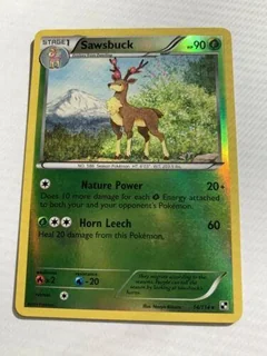 Sawsbuck Reverse Holo 14