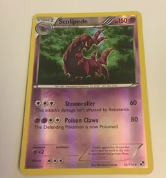 Scolipede Reverse Holo 54