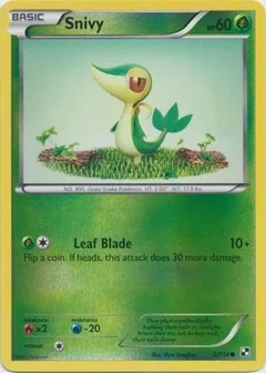 Snivy Reverse Holo 2