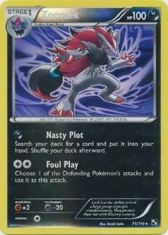 Zoroark Reverse Holo 71