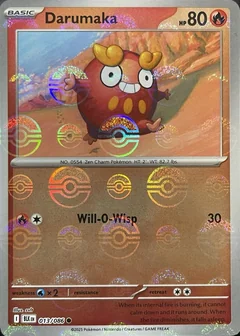 Darumaka Poke Ball 13