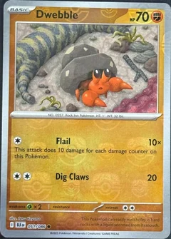 Dwebble Master Ball 51