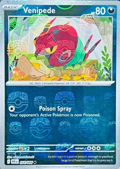 Venipede Master Ball 54