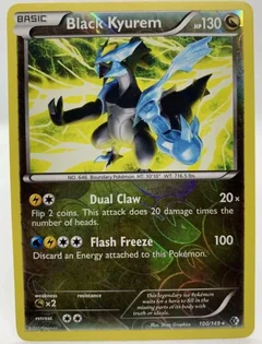 Black Kyurem Reverse Holo 100
