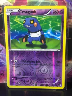 Croagunk Reverse Holo 64
