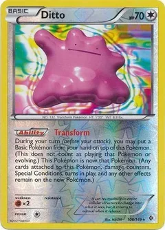 Ditto Reverse Holo 108