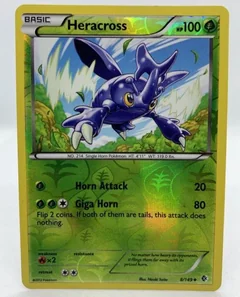 Heracross Reverse Holo 8