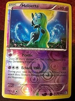 Meloetta Reverse Holo 77