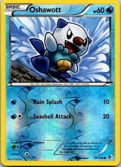 Oshawott Reverse Holo 39